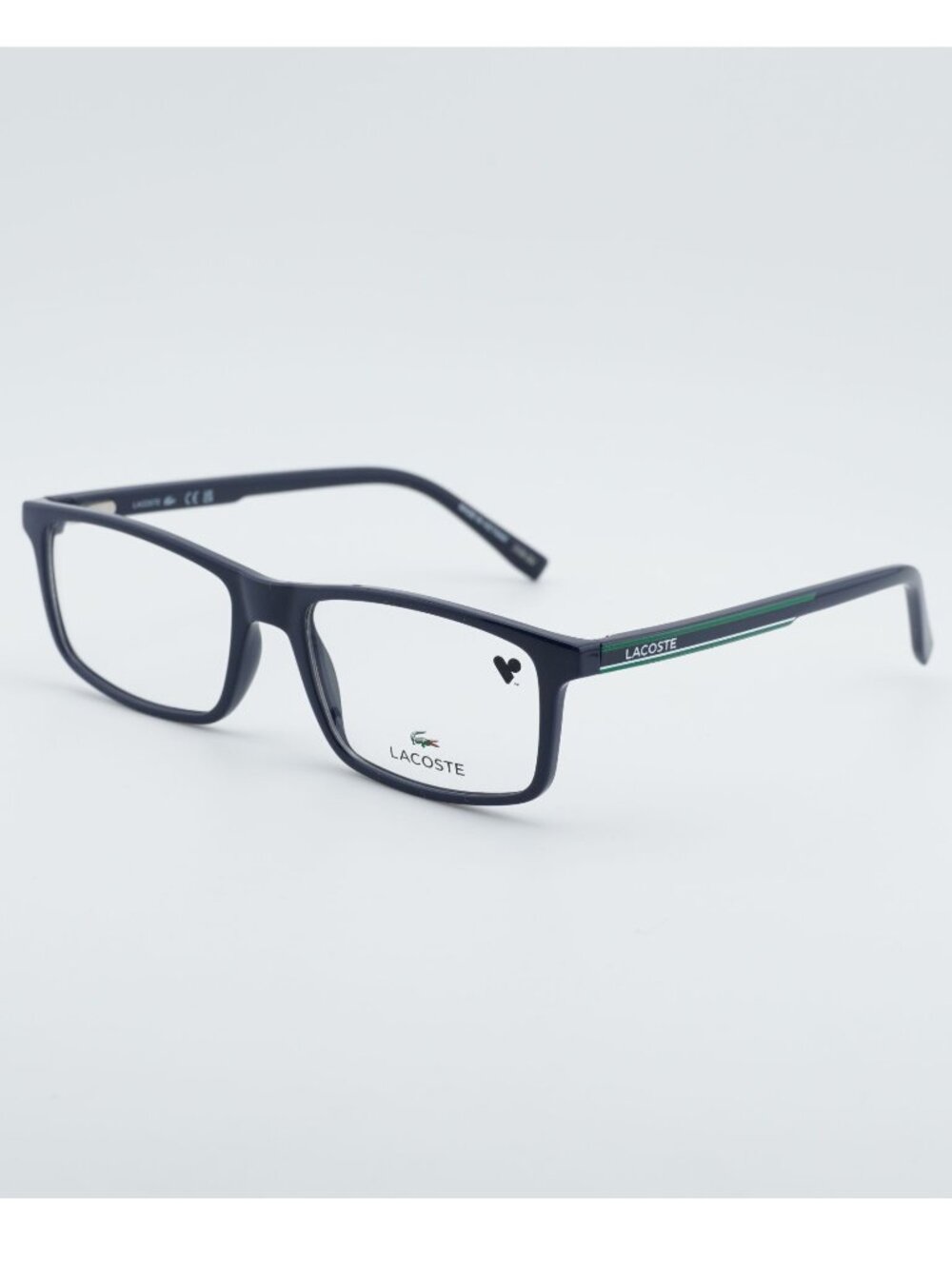 Lacoste L2858 N 424 Eyeglasses Blue 54mm Rectangle Frame
